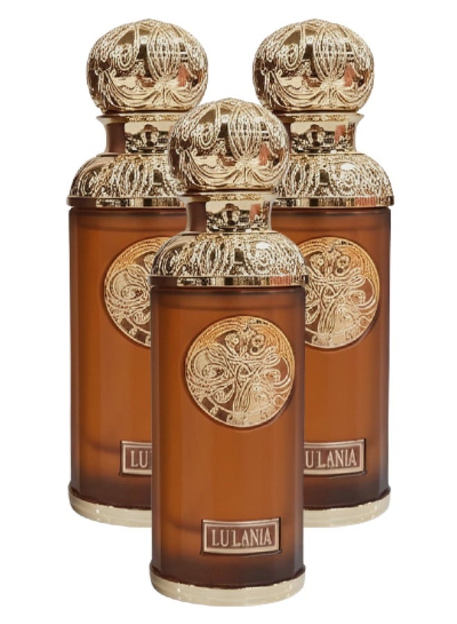 فضة  3 قطع عطر فضة لالونا للجنسين 110 مل - Image 1