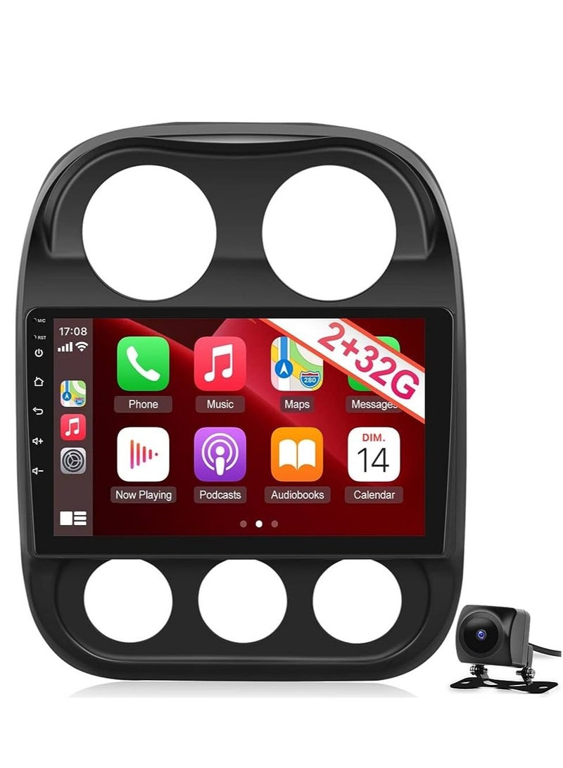 Android Screen for Jeep  2010-2016 Octa Core 4GB Ram 64 GB Rom Support Apple Car Play - Android Auto Wireless