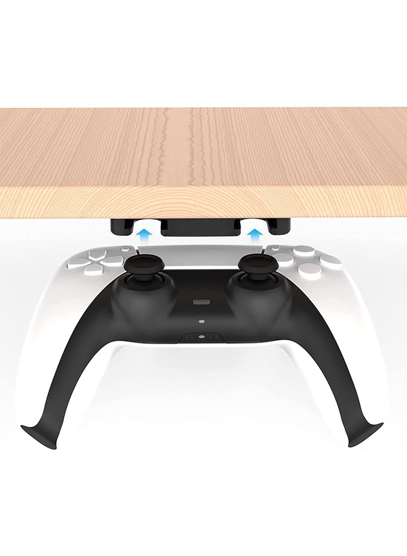 phomemo Controller Table Stand for PS5 PS4 Controller Under Desk Mount for DualSense and DualShock 4 Controller Holder Table Organize and Desk Management - Image 5