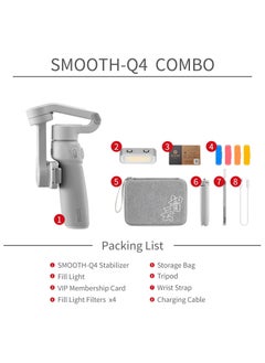 Zhiyun Smooth Q4 Combo Gimbal Stabilizer  - Image 2