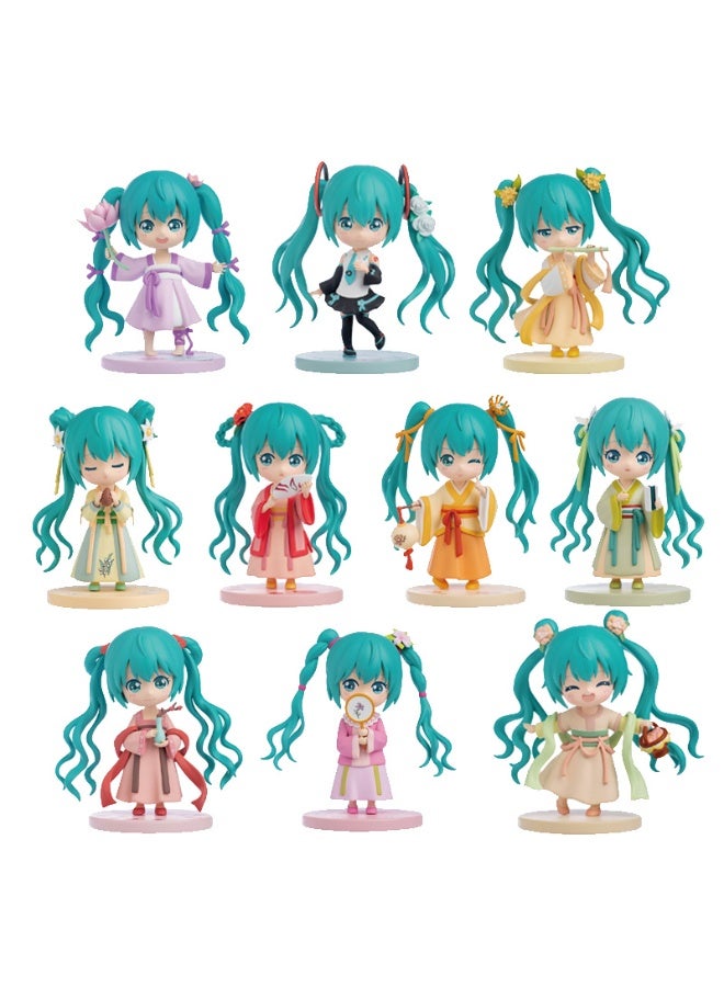 عام هاتسون ميكو تشو يونتشانغ سلسلة أعمى مربع لعبة هدية المد اللعب يدوية الصنع سطح المكتب الديكور دمية - Image 2