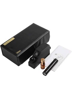 Gem Refractometer,Jewelry RHG181 1.30-1.81 Professional Gemstone ldentification Gem Refractometer with 3ml Reflective Index Fluid for Gemologists Travel/Portable Lab Suitcase.