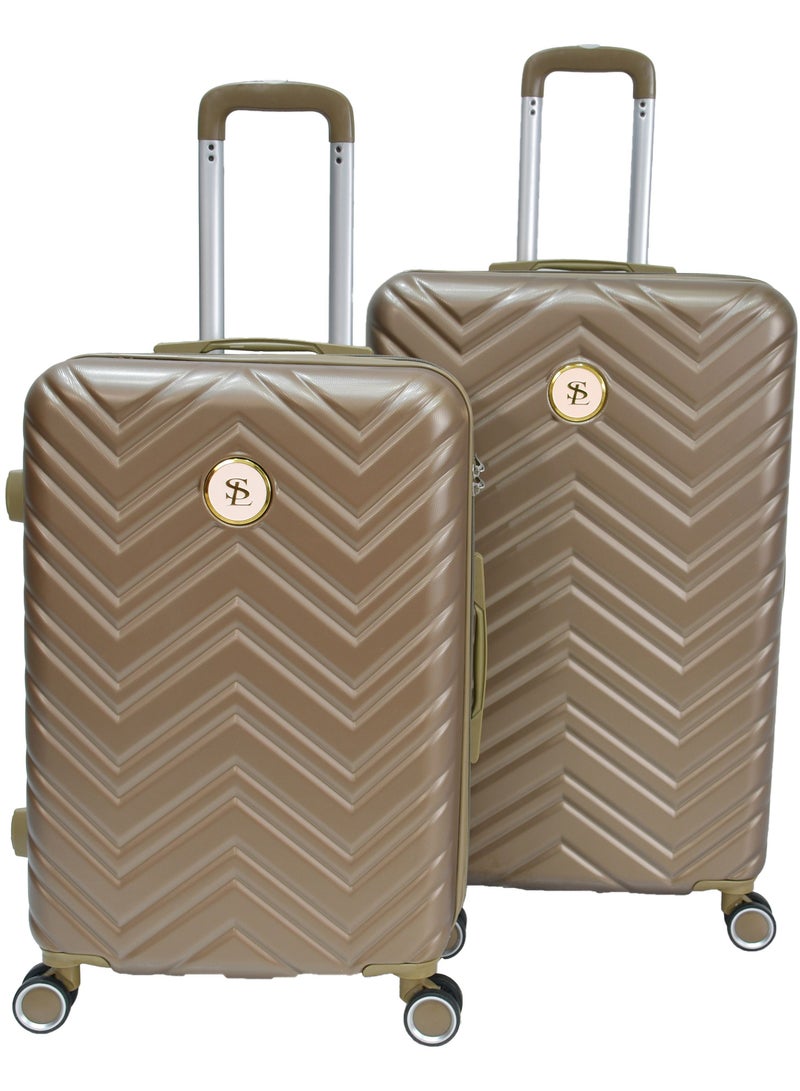 Star Line  Unisex Luggage Hard Trolley Travel Bags 4 Pieces Set Sizes 14/20/24/28 Grey - Image 3