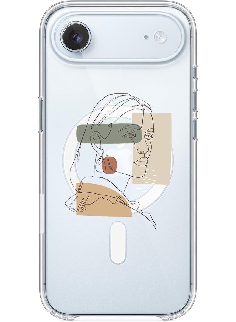 Theodor Magnetic Case for Apple iPhone 17 Air Compatible with MagSafe Wireless Charging, Shockproof Phone Bumper Cover - Women - Image 1