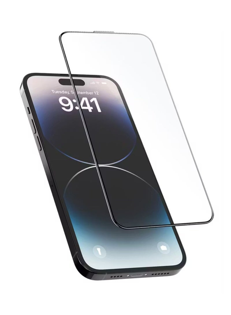 Raxoom Picasso 3D Glass with Alignment Tray - Clear - iPhone 14 Pro Max | Premium Screen Protection | Ultra-Clear, Scratch-Resistant, Edge-to-Edge Coverage - Image 1