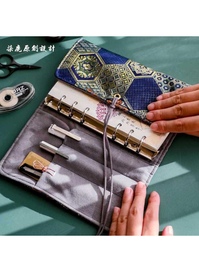 Bluejw Hand-made, Loose-leaf Hand Account Book Suit Girl Cute Online Red Hand Account Book Simple Diary Book Retro Japanese Ancient - Image 1