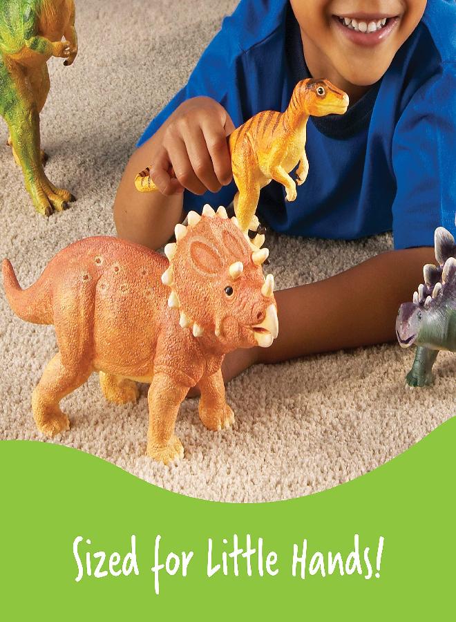 Learning Resources Learning Resources Jumbo Dinosaurs - 5 Pieces, Ages 3+ Toddler Learning Toys, Dinosaurs for Toddlers, Dinosaurs Figures, Kids' Play Dinosaur - Image 3