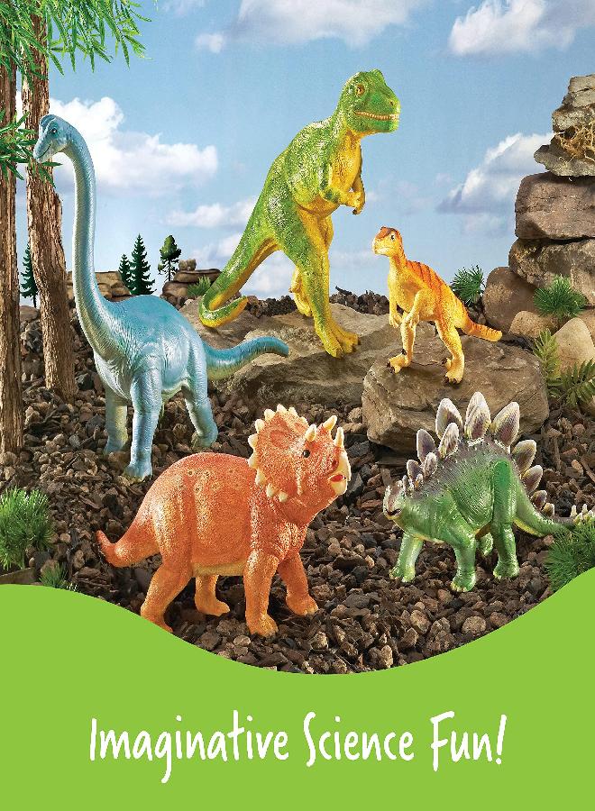 Learning Resources Learning Resources Jumbo Dinosaurs - 5 Pieces, Ages 3+ Toddler Learning Toys, Dinosaurs for Toddlers, Dinosaurs Figures, Kids' Play Dinosaur - Image 4
