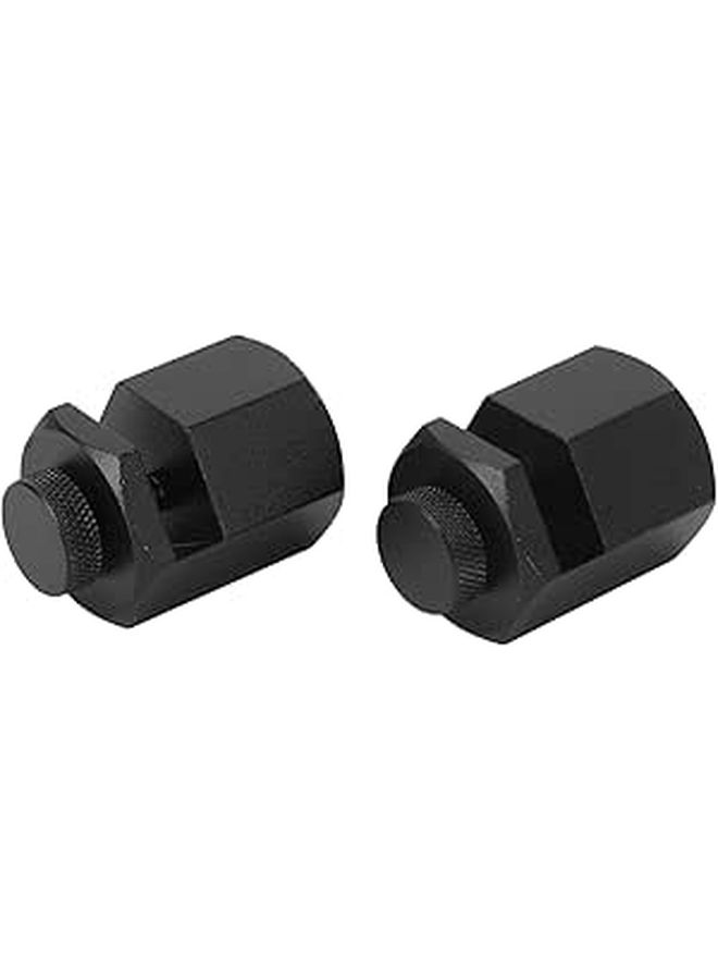 Black Aluminum Alloy Stair Gauge Tool for Woodworking Square and Carpentry Projects - Image 1