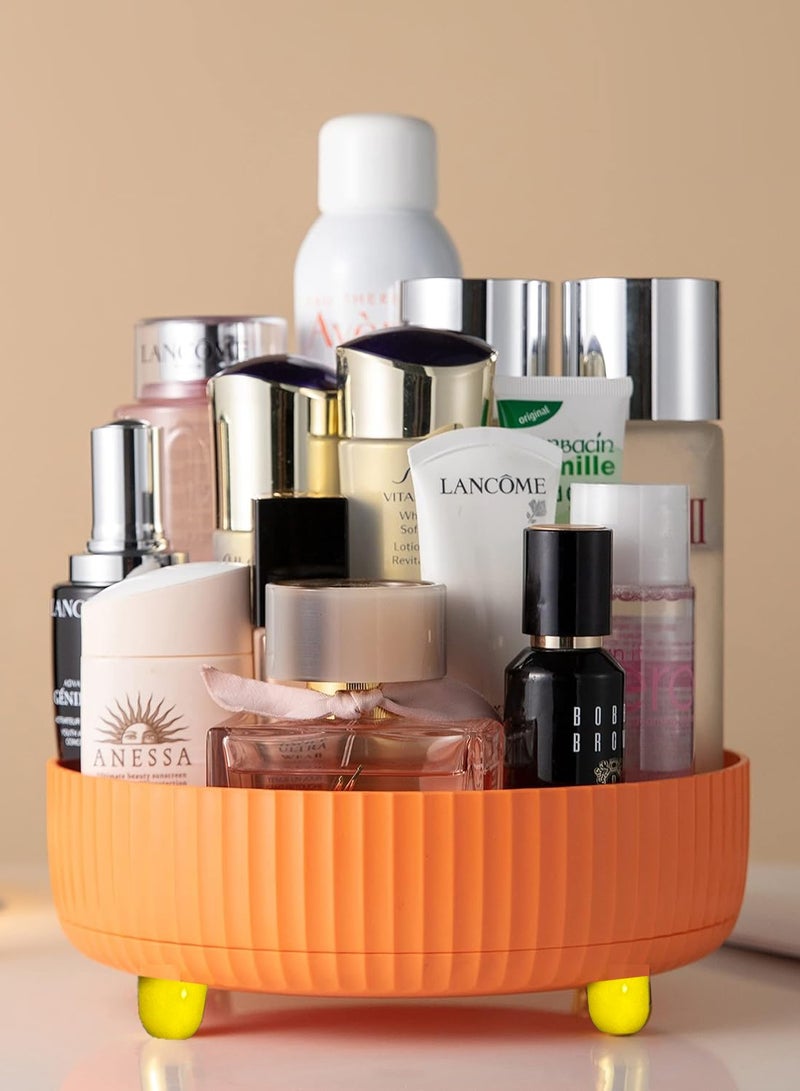 Multi-Use Carousel and Organizer with 360° Rotating Tray for Convenient Storage of Cosmetics, Toiletries, Jewelry, Makeup, Kitchen Items, and More - Image 4
