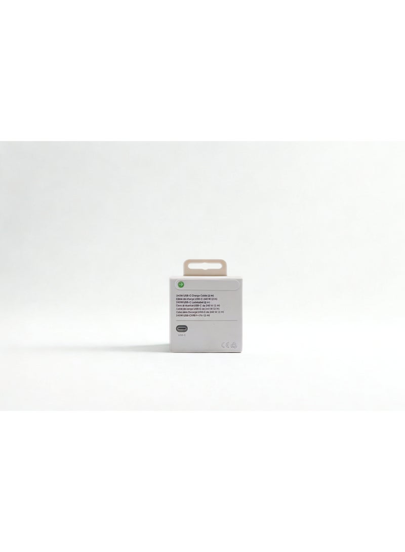 PIXEL ESSENTIALS USB-C to USB-C 240W Fast Charging Cable – 2m | Power Delivery 3.1 | Premium Braided Cable for Laptops & Smartphones - Image 2