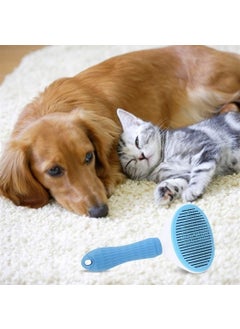 Cat Dog Hair Collector Self-Cleaning Ergonomic Handle Pet Comb Blue - pzsku/ZDCC77281F19D9FB766B7Z/45/_/1740631574/5945b1dc-6300-4c9e-b25b-467acf7e8df1