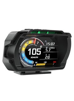 Generic A580 GPS+OBD2 Smart Car HUD Head Up Display, Digital Speed Voltage Auto Gauge, Oil Water Temp RPM Turbo Gauge  - Image 1