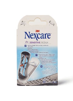Nexcare طائرات 3M الحساسة للضمادات - 20 قطعة  - Image 1