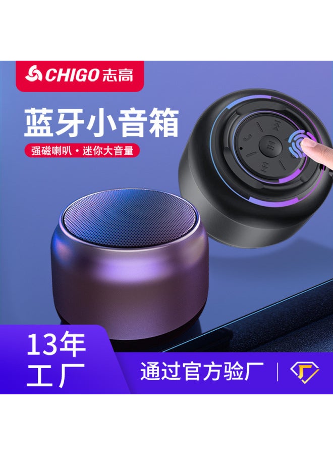 CHIGO Opal Custom Bluetooth Small Speaker New Large Volume Mini Gift Home Office Audio Subwoofer Small Steel Cannon - Image 2