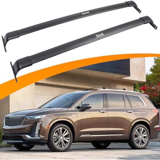 rayihni Roof Rack Crossbars Fit for Cadillac XT6 2020-2025 Cross Bars Rooftop Luggage Rack Cargo Carrier - Image 1