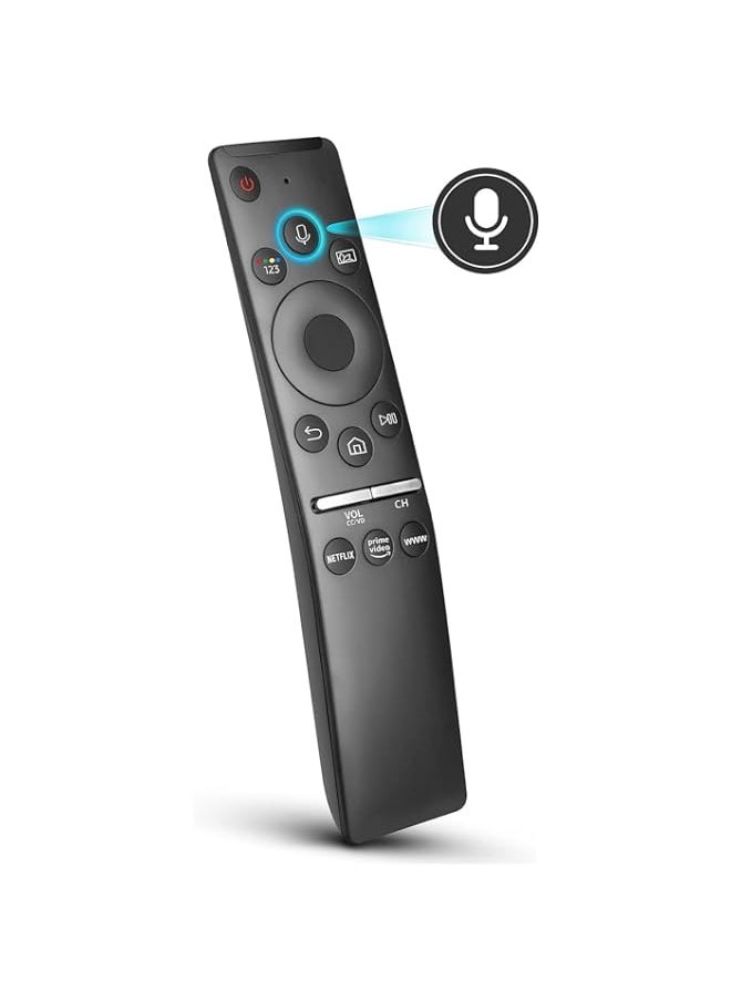 HuHa - Voice Remote Compatible for Samsung Smart TV QLED UHD Frame Curved Solar 4K 8K Q60 Q70 Q80 Q90 8 Series 9 Series TU8000 AU8000 Voice Remote Control Replacements - Image 1