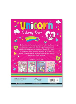 101 Unicorn Colouring Book