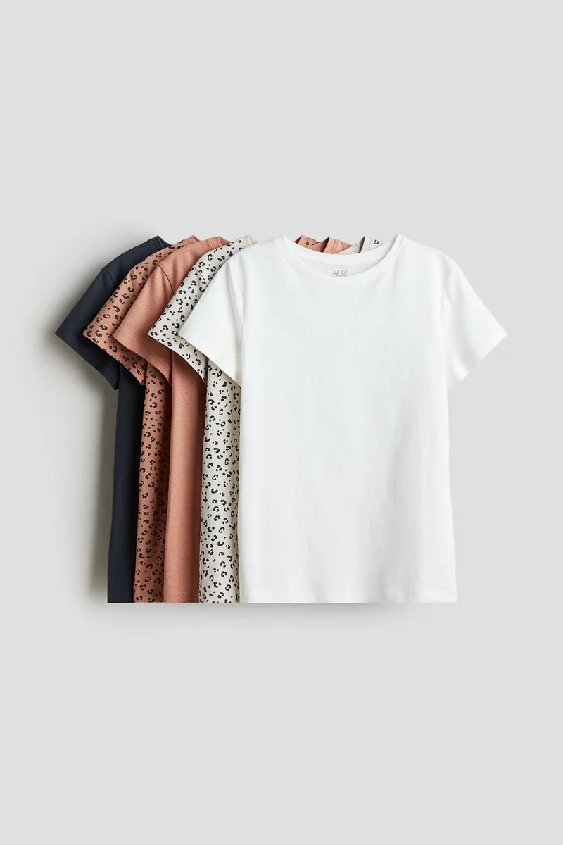 H&M 5-pack cotton T-shirts