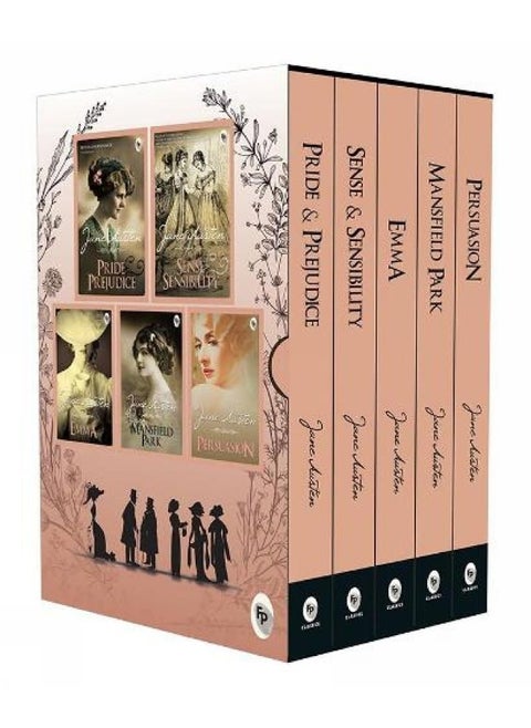 Greatest Works of Jane Austen (Set of 5 Books)
