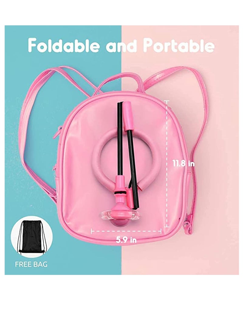 KASTWAVE Kids Foldable PVC & PP Materials Ankle Skip Ball Flash Jump Colorful Sports Swing Ball, Fitness Jump Rope Fat Burning Game for Adults and Children - Image 4