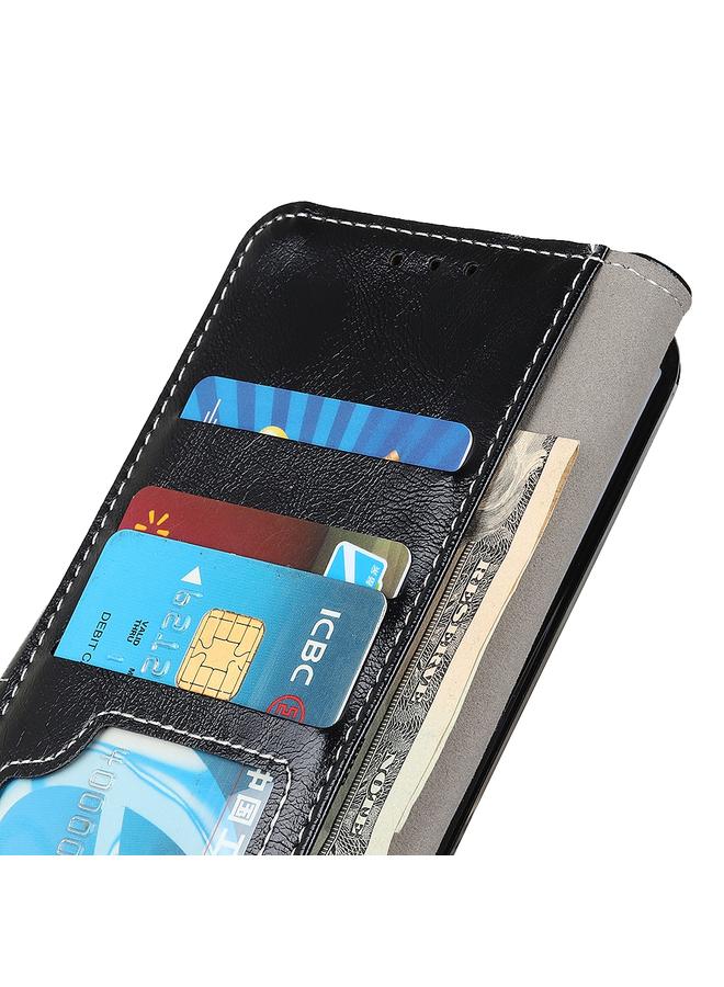 S-TOP Case For Samsung Galaxy S22 Ultra 5G Retro Crazy Horse Texture Horizontal Flip Leather Case with Holder & Card Slots & Photo Frame & Wallet - Image 5