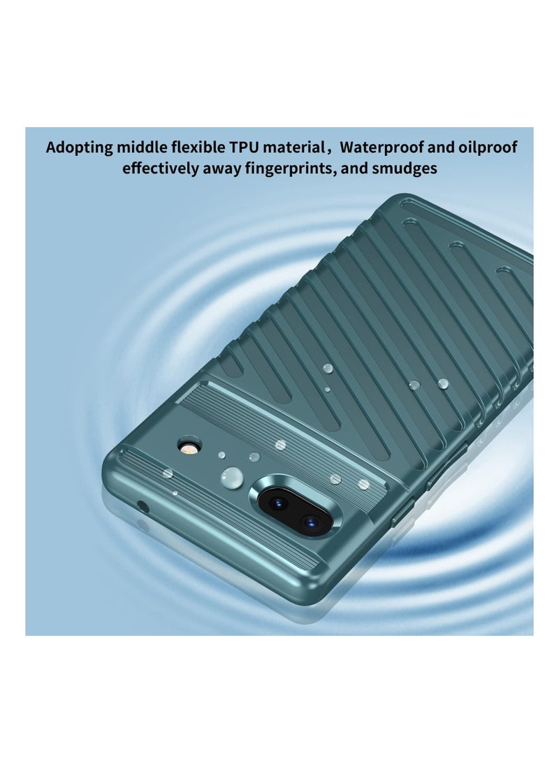 SYOSI Dual Guard for Google Pixel 6a Case, Shockproof Protection Dual Layer Case for Google Pixel 6a (Green) - Image 2