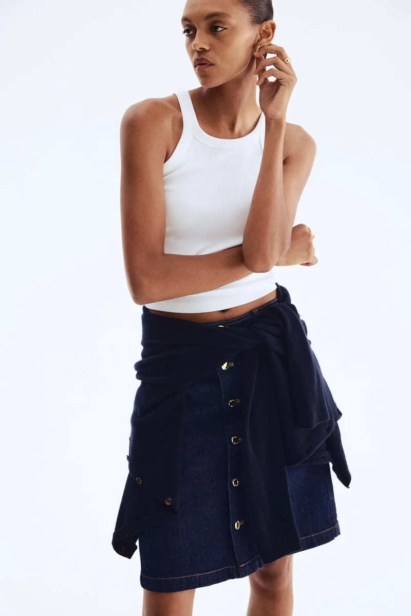 H&M Denim skirt