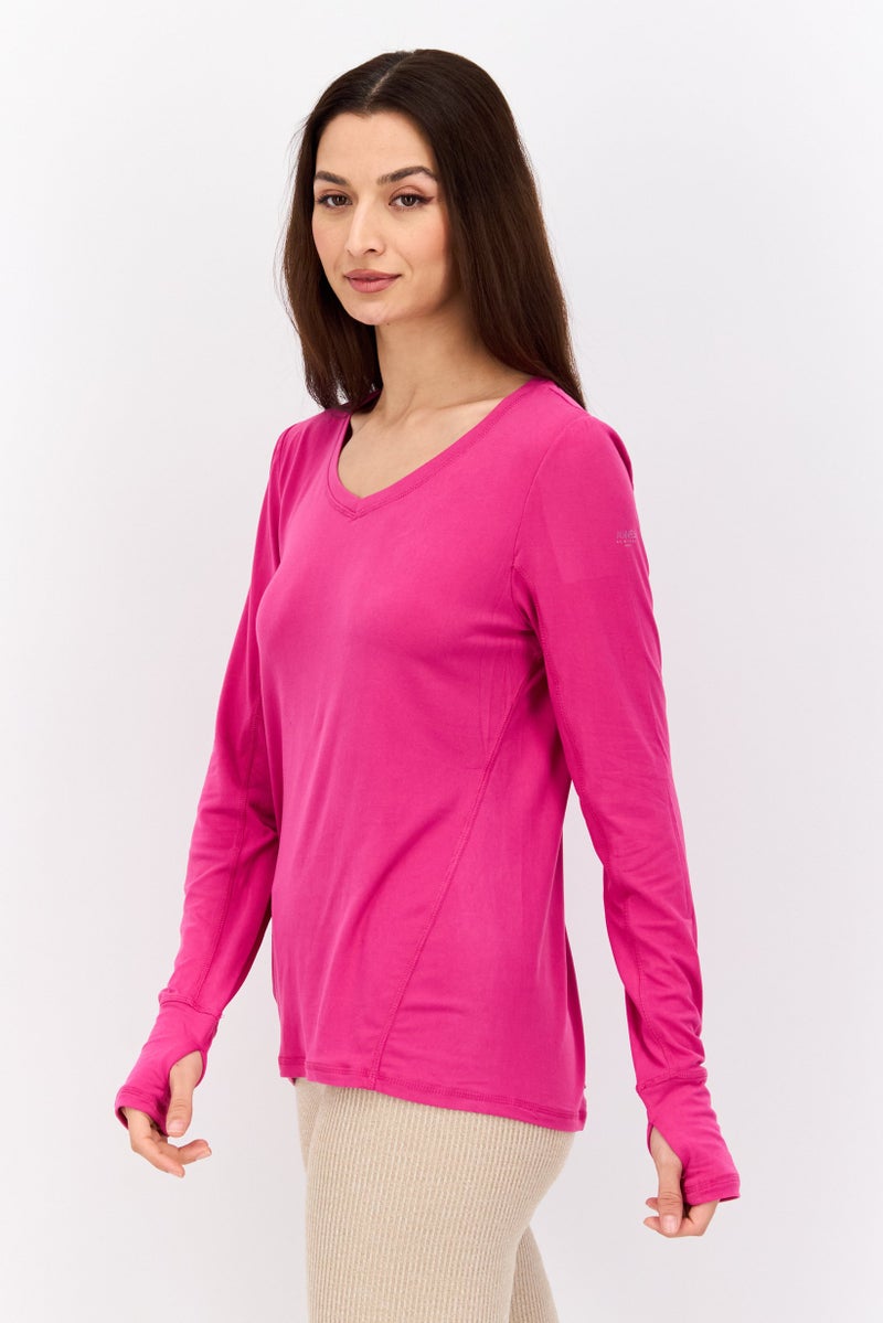 Jones New York Women Sportswear Fit Training Top, Pink - Image 2