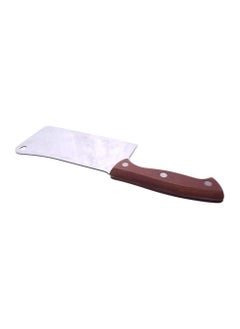 Generic Metal Sator with Wooden Handle – Silver/Brown – Durable, Comfortable, and Stylish Kitchen Tool  - Image 2