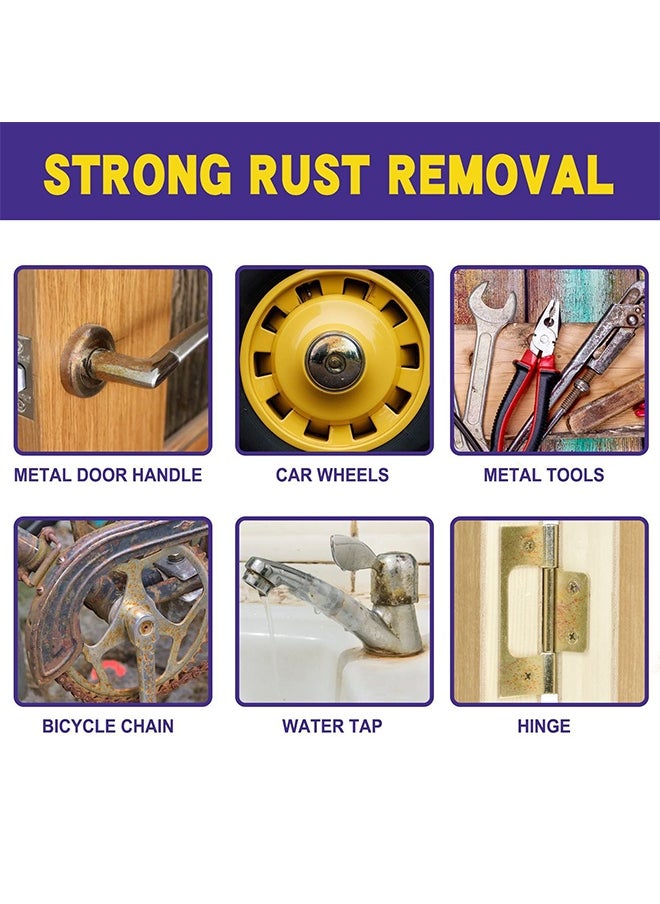 RAYHONG - Rust Cleaner Spray，Stainout Boat Rust Remover, Stain out Boat Rust Remover, Multipurpose Rust Remover Spray for Metal, Rust Remover Inhibitor Derusting Spray Car Maintenance Cleaning Tool - Image 1