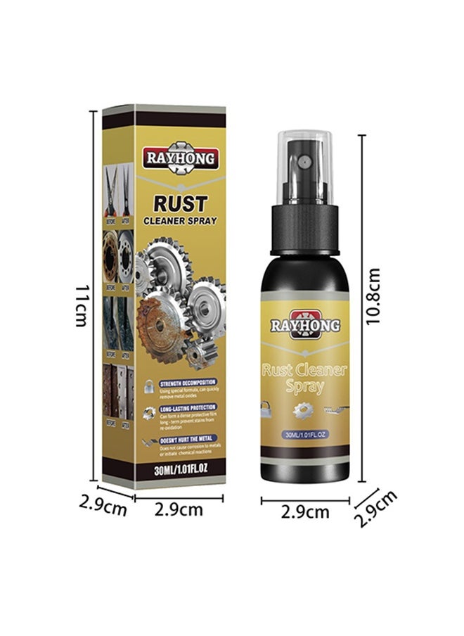 RAYHONG - Rust Cleaner Spray，Stainout Boat Rust Remover, Stain out Boat Rust Remover, Multipurpose Rust Remover Spray for Metal, Rust Remover Inhibitor Derusting Spray Car Maintenance Cleaning Tool - Image 1