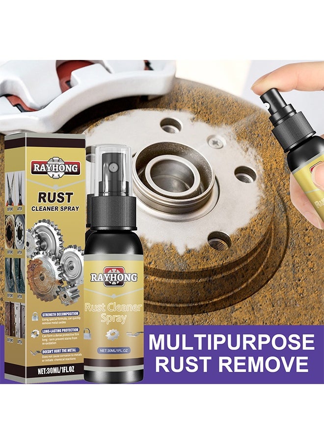 RAYHONG - Rust Cleaner Spray，Stainout Boat Rust Remover, Stain out Boat Rust Remover, Multipurpose Rust Remover Spray for Metal, Rust Remover Inhibitor Derusting Spray Car Maintenance Cleaning Tool - Image 1