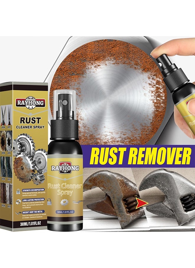 RAYHONG - Rust Cleaner Spray，Stainout Boat Rust Remover, Stain out Boat Rust Remover, Multipurpose Rust Remover Spray for Metal, Rust Remover Inhibitor Derusting Spray Car Maintenance Cleaning Tool - Image 1