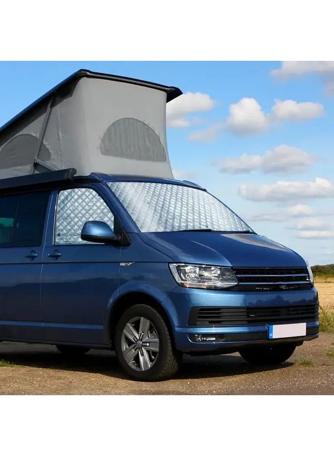 Sunshade Kit For Vans 3 Pieces Front And Rear Windows Lightweight Easy Install - Image 5
