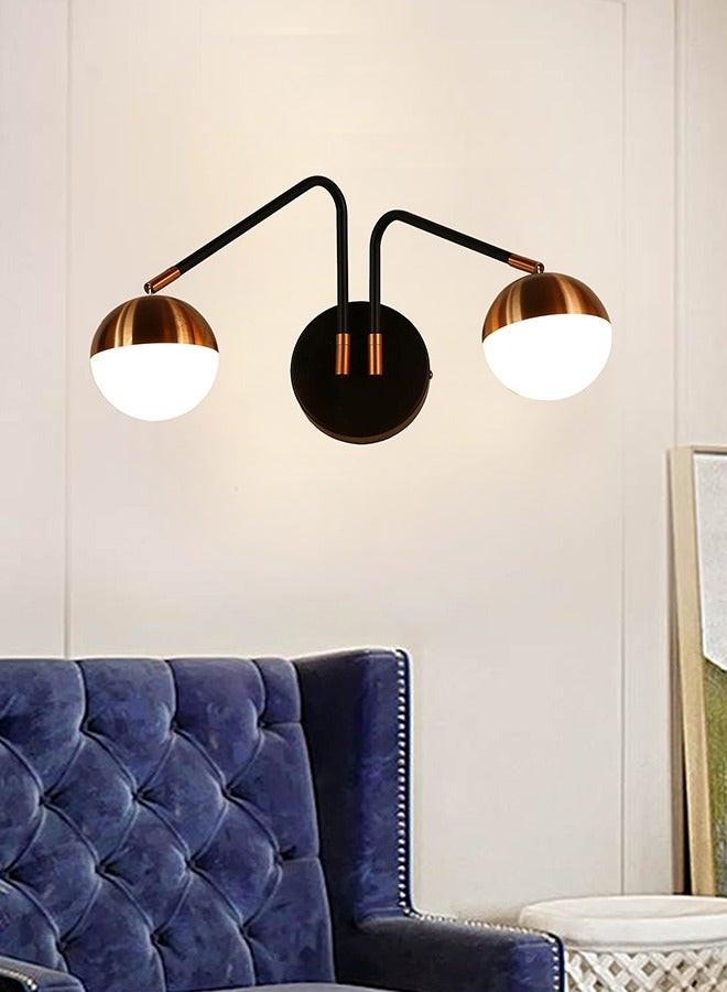 Target 2-Head Modern LED Wall Light for Living Area, Bedroom - Image 1