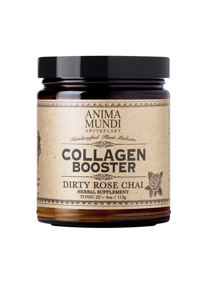 Anima Mundi Apothecary - Anima Mundi Vegan Collagen Booster Powder Vanilla Rose Chai Spice Beauty Supplement For Skin Hair & Nails Collagen Support Powder For Youthful Looking And Glowing Skin Easy Drink Mixin (4Oz) - Image 1