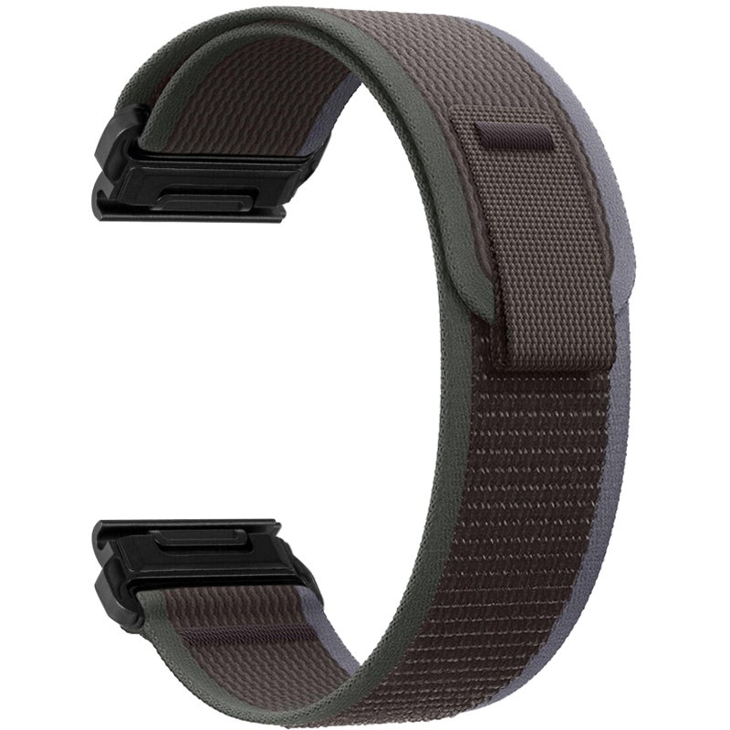 حزام نايلون غمارو 26 مم لساعات جارمن تاكتيكس 8، كواتيكس 8، فينيكس 8/7X برو/6X برو، حزام رياضي بديل سريع التهوية - Image 2