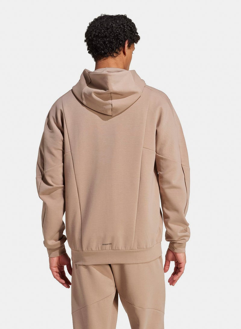 Adidas D4T Full-Zip Hoodie - Image 2