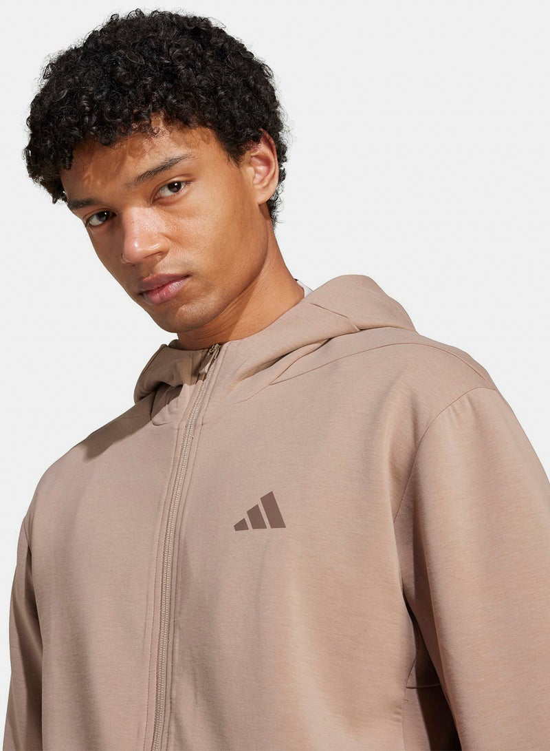 Adidas D4T Full-Zip Hoodie - Image 4