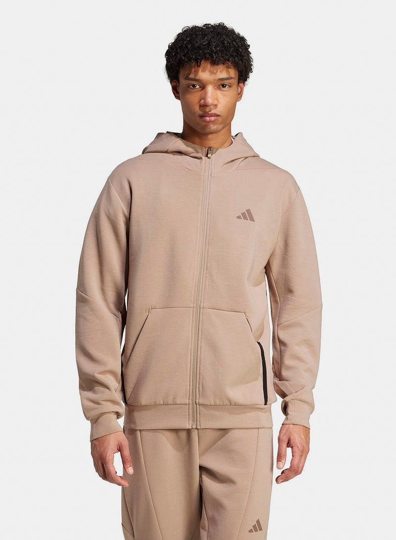 Adidas D4T Full-Zip Hoodie - Image 1
