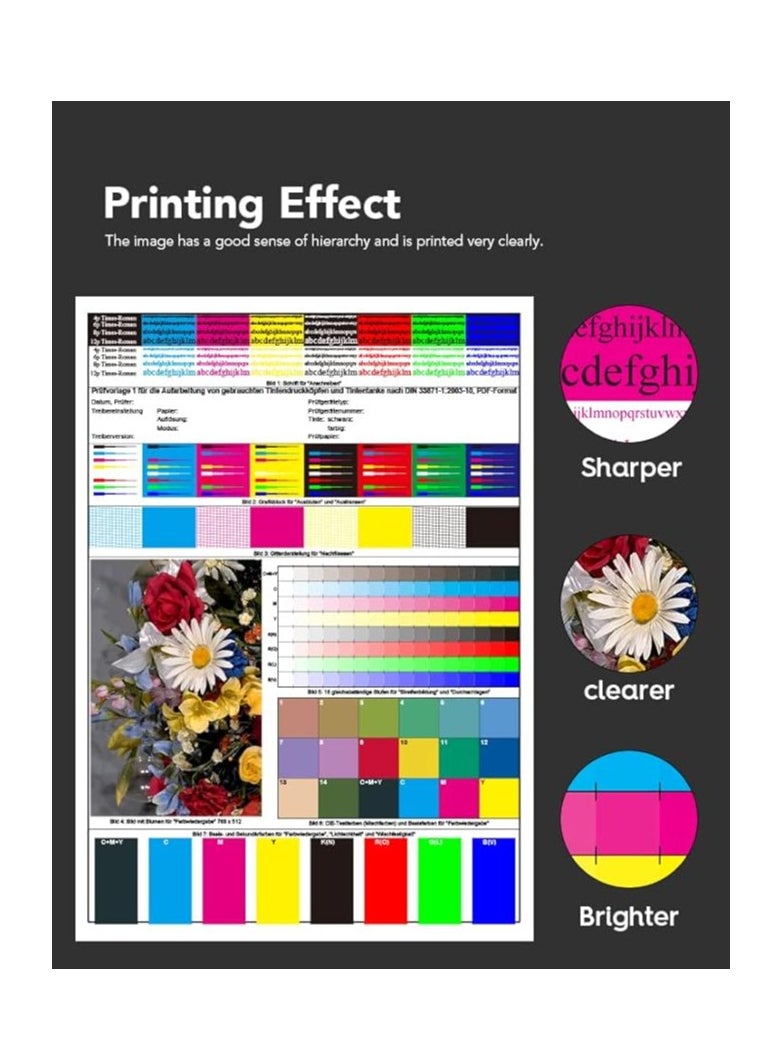 Generic - 108 Compatible Ink Set For L8050 70 ml Multipack Black, Cyan, Yellow, Magenta, Light cyan, light magenta - Image 1