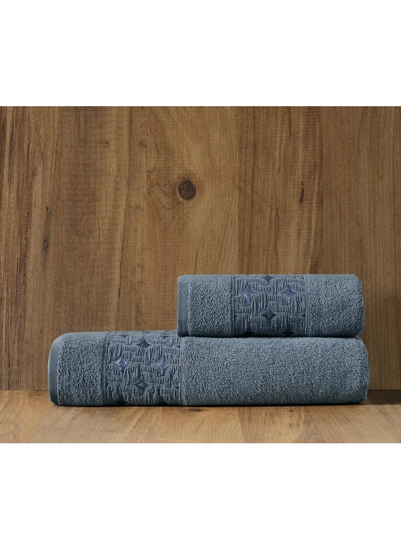 Soley | Oppolo | Extra Soft Cotton Eponj Set of 2 Towels