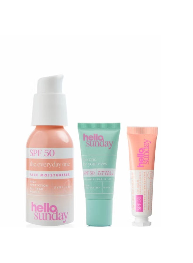 Hello Sunday The Everyday One, The One for Your Lips and The One for Your Eyes - Image 1