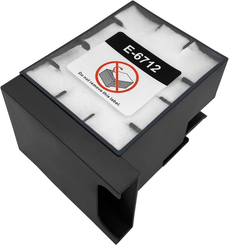 Verena T6712 Maintenance West Ink Box with Chip for Epson Workforce Pro Wf-r8590,Wf-r8590Dwf,Wf-r8590Dtwf,Wf-r8590Dtwf,Wf-r8590D3Tw Printers - Image 1