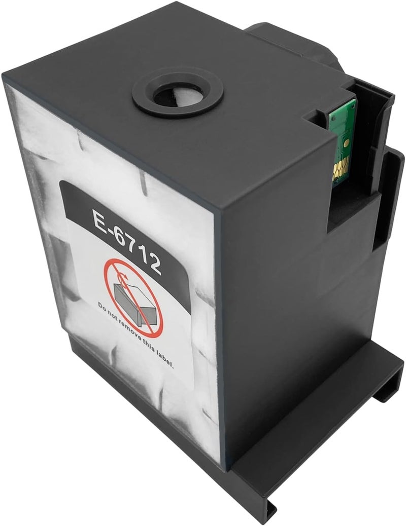 Verena T6712 Maintenance West Ink Box with Chip for Epson Workforce Pro Wf-r8590,Wf-r8590Dwf,Wf-r8590Dtwf,Wf-r8590Dtwf,Wf-r8590D3Tw Printers - Image 3