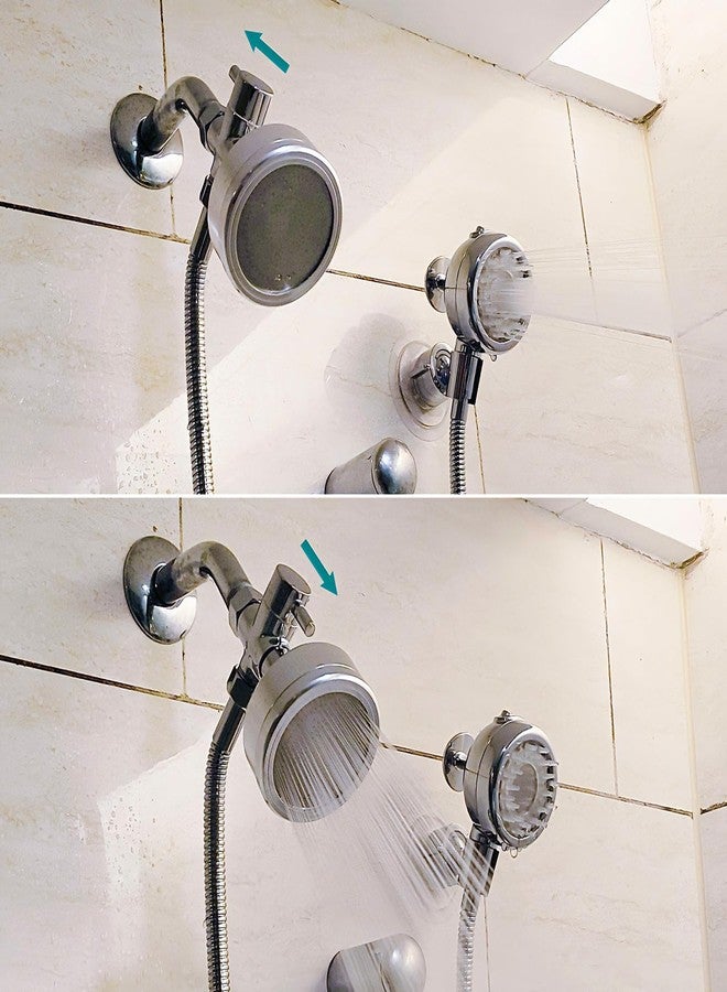 Sneatup Pet Shower Set with 8.2ft Hose & Flow Control Valve for Bathroom Shower Arm - Image 5