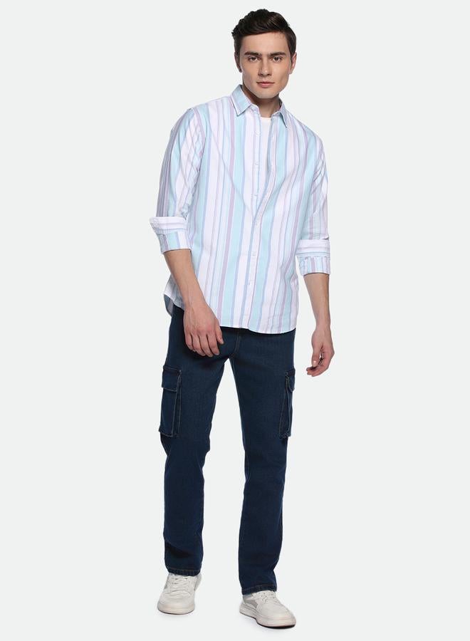 دينيس لينغو جينز بنمط كارجو وقصة مستقيمة - Image 4