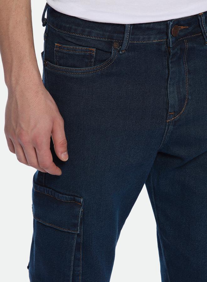 دينيس لينغو جينز بنمط كارجو وقصة مستقيمة - Image 3