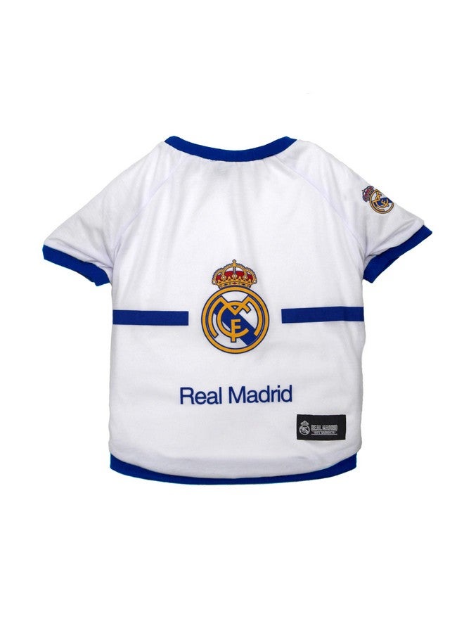 Pets First Spanish Primera Liga LaLiga Real Madrid Tee Shirt for DOGS & CATS, X-Large - Image 4